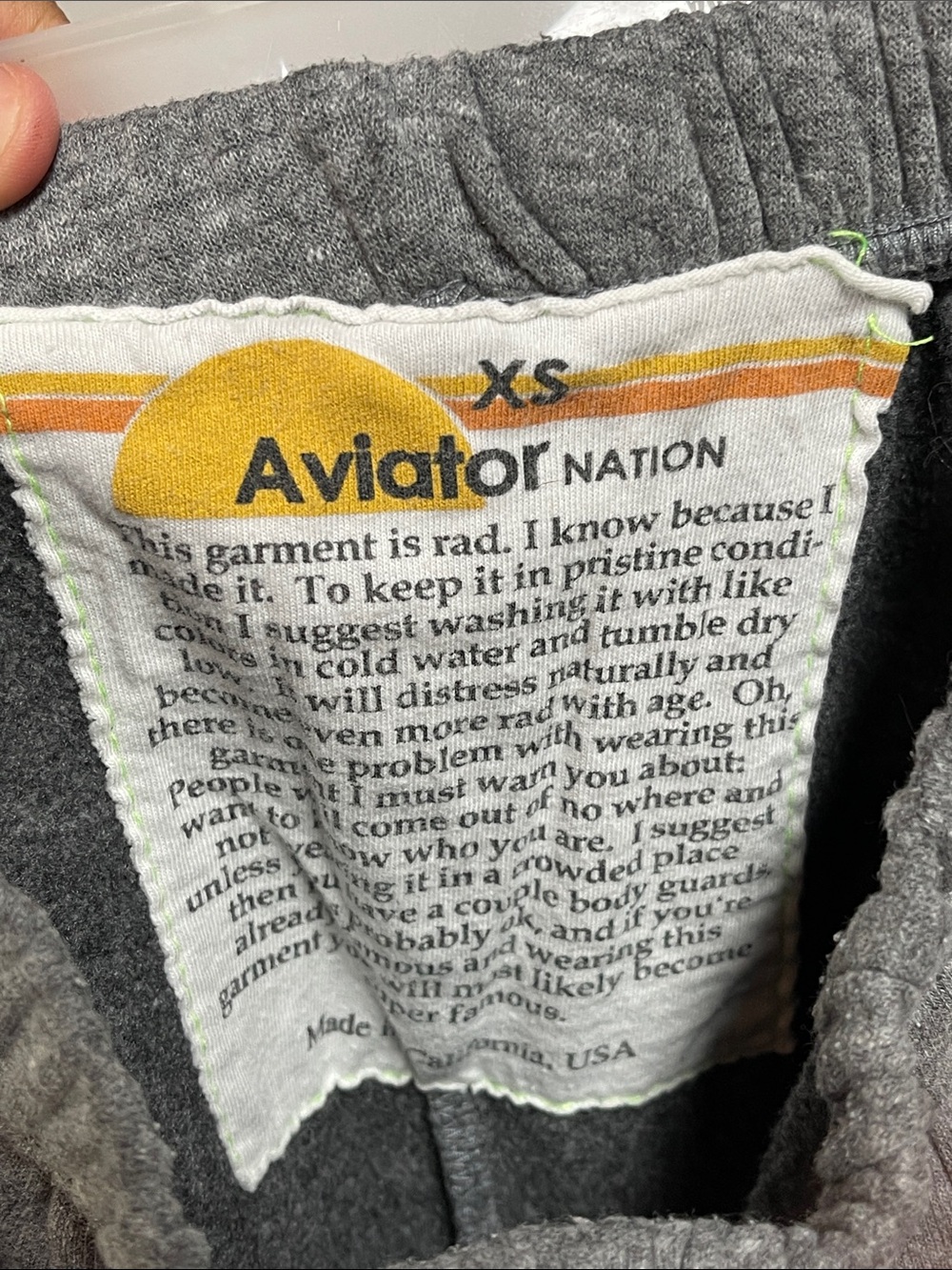 Aviator Nation 5-Stripe Sweatpants - Picture 4 of 5